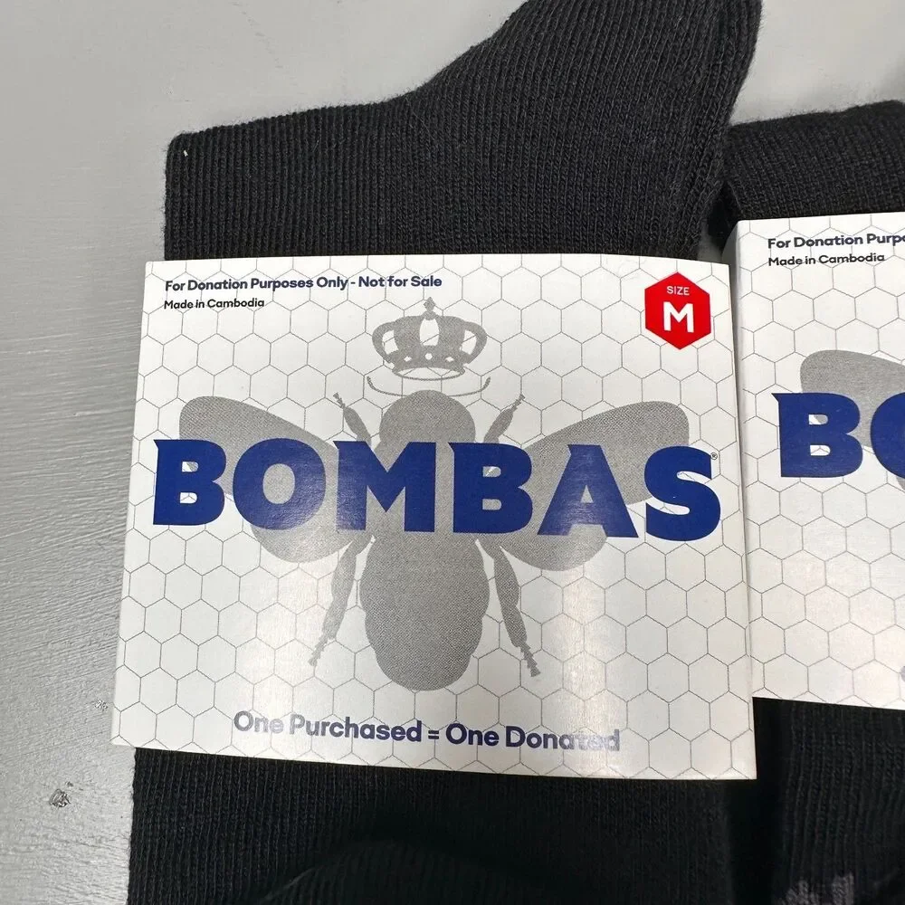 BOMBAS Sock Tech Black Medium
